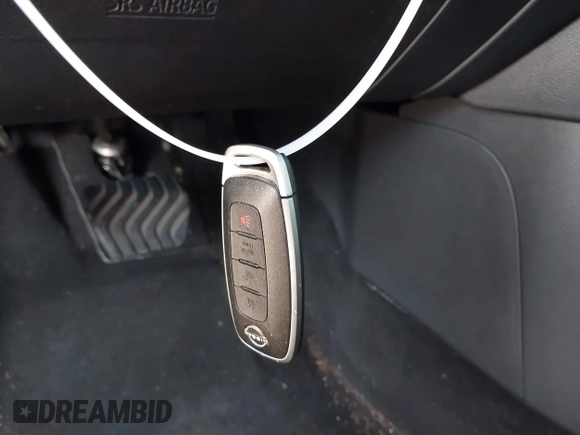 2024 Nissan Sentra SV with VIN 3N1AB8CV7RY263242, listed as a IAAI auction lot 41959700 with 9,296 mi miles and . Bid and sale history available at DreamBid. Image 11.