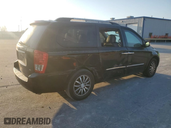 2011 Kia Sedona EX with VIN KNDMH4C73B6387198, listed as a Copart auction lot 74748064 with 172,437 mi miles and Salvage Title. Bid and sale history available at carsss.com. Image 3.
