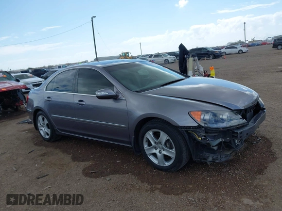 2008 Acura RL Tech Pkg with VIN JH4KB16638C003424, listed as a IAAI auction lot 41657001 with 81,612 mi miles. Bid and sale history available at carsss.com. Image 14.