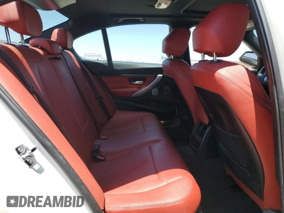 2012 BMW 3 Series 328i with VIN WBA3A5G51CNP18105, listed as a Copart auction lot 57418035 with 120,575 mi miles and Salvage title. Bid and sale history available at DreamBid. Image 10.