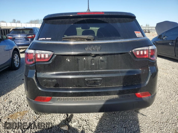 2023 Jeep Compass Sport with VIN 3C4NJDAN9PT559015, listed as a Copart auction lot 50590005 with 18,843 mi miles and Salvage title. Bid and sale history available at DreamBid. Image 6.