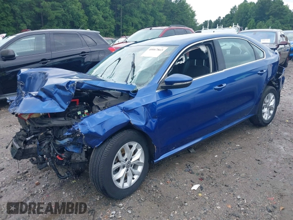 2017 Volkswagen Passat S z VIN 1VWAT7A3XHC023967, wystawiony jako IAAI lot #41442472 z przebiegiem 29 905 mil mil oraz . Historia ofert i sprzedaży dostępna na DreamBid. Obrazek 2.