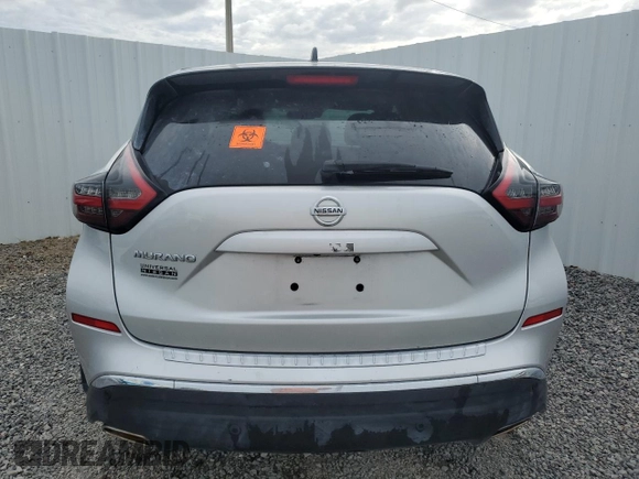 2022 Nissan Murano S with VIN 5N1AZ2AJ0NC121643, listed as a Copart auction lot 79920134 with Not Provided miles and Non Repairable. Bid and sale history available at DreamBid. Image 6.