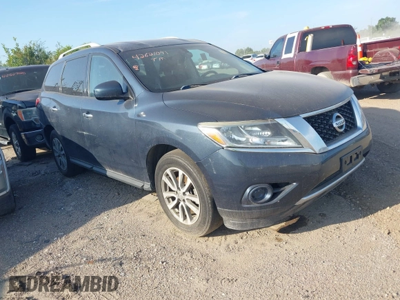 2014 Nissan Pathfinder Platinum with VIN 5N1AR2MN3EC631905, listed as a IAAI auction lot 42621071 with 188,846 mi miles and . Bid and sale history available at DreamBid. Image 1.
