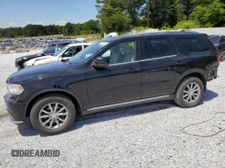 2018 Dodge Durango SXT with VIN 1C4RDHAGXJC403103, listed as a Copart auction lot 55566165 with 122,705 mi miles and Salvage title. Bid and sale history available at DreamBid. Image 1.