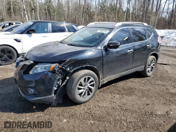 2015 Nissan Rogue SL with VIN 5N1AT2MVXFC790892, listed as a Copart auction lot 49582145 with 241,718 mi miles and Salvage Title. Bid and sale history available at carsss.com. Image 1.