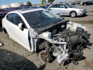 2015 Mazda 3 S Touring with VIN JM1BM1V37F1221443, listed as a Copart auction lot 76771064 with Not Provided miles and Non Repairable. Bid and sale history available at DreamBid. Image 4.