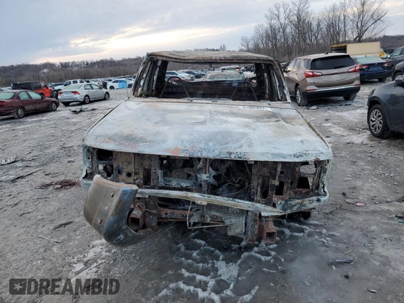 1995 Ford F-150 with VIN 1FTEX15HXSKA55486, listed as a Copart auction lot 41865655 with 0 mi miles and Salvage Title. Bid and sale history available at carsss.com. Image 5.