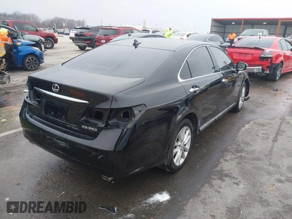 2011 Lexus ES with VIN JTHBK1EG3B2435793, listed as a IAAI auction lot 41171549 with 200,663 mi miles. Bid and sale history available at carsss.com. Image 4.