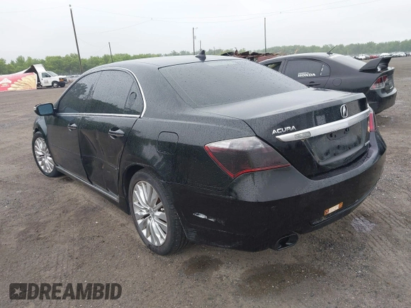 2011 Acura RL Technology with VIN JH4KB2F60BC000090, listed as a IAAI auction lot 42126389 with Not Provided miles and . Bid and sale history available at DreamBid. Image 3.