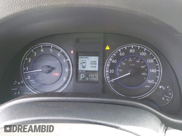 2012 Infiniti G25 Journey z VIN JN1DV6AP4CM812502, wystawiony jako IAAI lot #41928644 z przebiegiem 49 872 mil mil oraz . Historia ofert i sprzedaży dostępna na DreamBid. Obrazek 7.