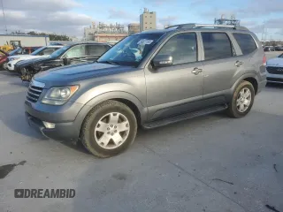 2009 Kia Borrego EX with VIN KNDJJ742995026585, listed as a Copart auction lot 86527134 with 203,848 mi miles and Clean Title. Bid and sale history available at DreamBid. Image 1.