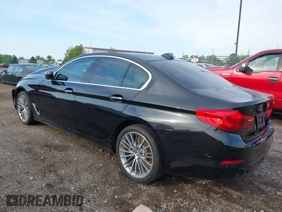 2017 BMW 5 Series 530i with VIN WBAJA5C39HG455823, listed as a IAAI auction lot 42840957 with 53,809 mi miles and . Bid and sale history available at DreamBid. Image 3.