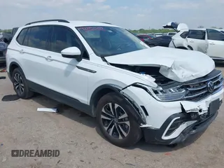 2024 Volkswagen Tiguan S с VIN 3VVRB7AXXRM105923, выставлен на аукционе IAAI как лот 42052697 с пробегом 18 421 миль миль и . История ставок и продаж доступна на DreamBid. Изображение 1.