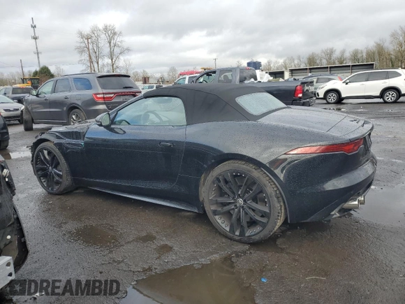 2024 Jaguar F-Type with VIN SAJDF5EE4RCK87650, listed as a Copart auction lot 43781875 with 3,995 mi miles and Salvage Title. Bid and sale history available at DreamBid. Image 2.
