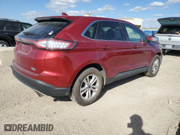 2015 Ford Edge SEL with VIN 2FMTK4J9XFBB96379, listed as a Copart auction lot 50981265 with 133,880 mi miles and Clean Title. Bid and sale history available at carsss.com. Image 3.