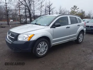 2007 Dodge Caliber SXT with VIN 1B3HB48BX7D379555, listed as a IAAI auction lot 41806050 with 99,662 mi miles and . Bid and sale history available at DreamBid. Image 2.