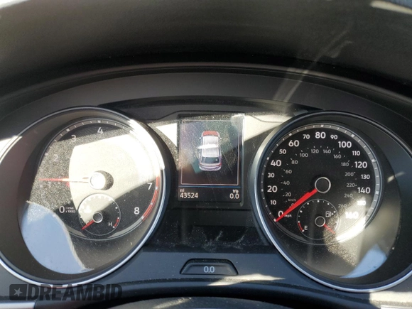 2018 Volkswagen Atlas SEL with VIN 1V2ER2CA5JC546559, listed as a Copart auction lot 47027515 with 43,524 mi miles and Salvage title. Bid and sale history available at DreamBid. Image 9.