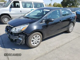 2016 Kia Rio LX with VIN KNADM4A30G6540250, listed as a Copart auction lot 69231164 with 170,095 mi miles and Salvage Title. Bid and sale history available at carsss.com. Image 1.