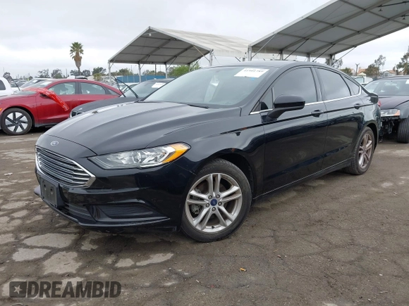 2018 Ford Fusion SE with VIN 3FA6P0HD1JR253185, listed as a IAAI auction lot 41901789 with 67,460 mi miles. Bid and sale history available at carsss.com. Image 17.
