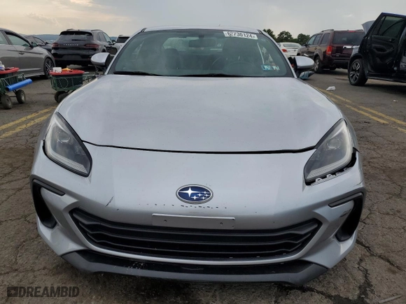 2022 Subaru BRZ Limited with VIN JF1ZDBF1XN8701571, listed as a Copart auction lot 62730124 with 21,886 mi miles and Salvage Title. Bid and sale history available at carsss.com. Image 5.