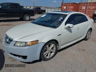 2008 Acura TL with VIN 19UUA662X8A013842, listed as a IAAI auction lot 41819644 with 157,575 mi miles. Bid and sale history available at carsss.com. Image 2.