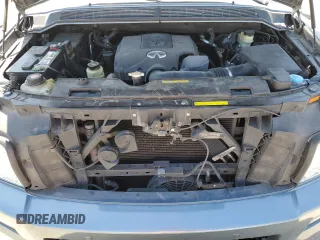 2008 Infiniti QX56 with VIN 5N3AA08D18N900593, listed as a Copart auction lot 52088985 with 171,572 mi miles and Salvage Title. Bid and sale history available at carsss.com. Image 12.