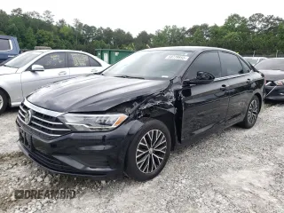 2019 Volkswagen Jetta S with VIN 3VWC57BU1KM196289, listed as a Copart auction lot 58779855 with 106,582 mi miles and Salvage title. Bid and sale history available at DreamBid. Image 1.