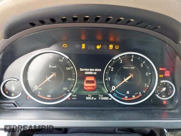 2014 BMW 7 Series ALPINA B7 с VIN WBAYE8C53ED134332, выставлен на аукционе Copart как лот 64947845 с пробегом 110 460 миль миль и Чистый • Clean title. История ставок и продаж доступна на DreamBid. Изображение 9.