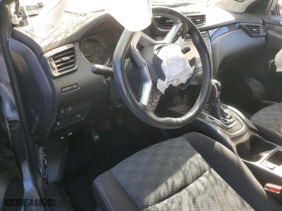 2017 Nissan Rogue Sport SV with VIN JN1BJ1CPXHW012933, listed as a Copart auction lot 52464315 with 0 mi miles and Salvage Title. Bid and sale history available at carsss.com. Image 8.
