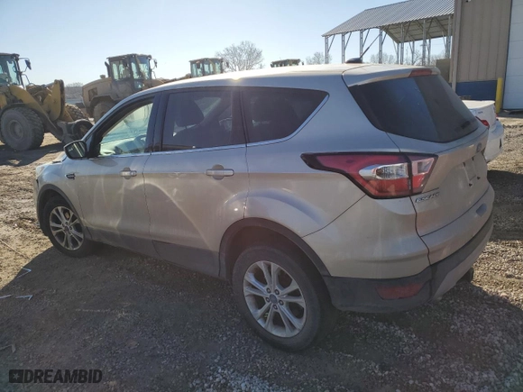 2017 Ford Escape SE with VIN 1FMCU0GD4HUC10742, listed as a Copart auction lot 47093565 with 0 mi miles and Salvage Title. Bid and sale history available at carsss.com. Image 2.