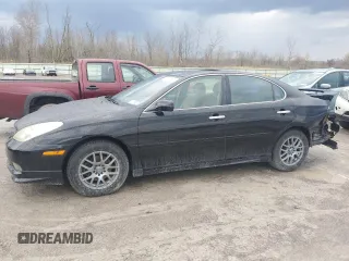 2004 Lexus ES 350 with VIN JTHBA30G645050400, listed as a Copart auction lot 53617765 with 104,698 mi miles and Salvage Title. Bid and sale history available at carsss.com. Image 1.
