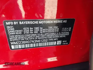 2022 MINI Countryman Oxford Edition with VIN WMZ23BR07N3N61252, listed as a IAAI auction lot 41482880 with 46,419 mi miles and . Bid and sale history available at DreamBid. Image 9.