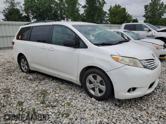 2015 Toyota Sienna LE AAS with VIN 5TDKK3DC2FS661818, listed as a Copart auction lot 64165795 with 171,702 mi miles and Clean title. Bid and sale history available at DreamBid. Image 4.
