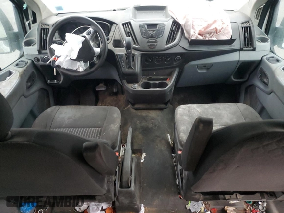 2018 Ford Transit with VIN 1FTYR1YM5JKA77054, listed as a Copart auction lot 81614404 with Not provided miles and Salvage title. Bid and sale history available at DreamBid. Image 8.