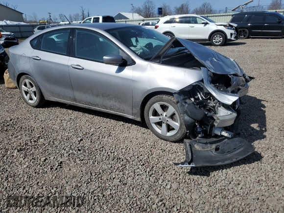 2015 Dodge Dart SXT with VIN 1C3CDFBB8FD378592, listed as a Copart auction lot 54232085 with Not Provided miles and Salvage Title. Bid and sale history available at carsss.com. Image 4.