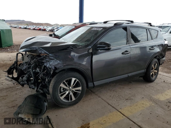 2018 Toyota RAV4 XLE with VIN JTMWFREV9JD131259, listed as a Copart auction lot 64748645 with 93,116 mi miles and Salvage title. Bid and sale history available at DreamBid. Image 1.