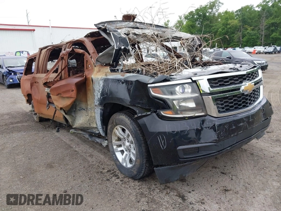 2017 Chevrolet Suburban LT with VIN 1GNSKHKC5HR235341, listed as a IAAI auction lot 42219754 with Not Provided miles and . Bid and sale history available at DreamBid. Image 1.