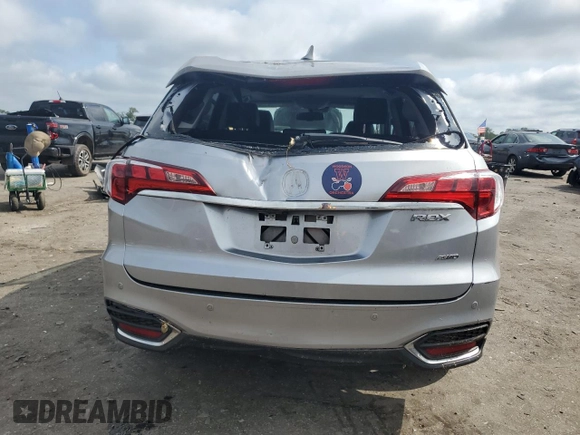 2018 Acura RDX Advance with VIN 5J8TB4H72JL011017, listed as a Copart auction lot 64719845 with 49,931 mi miles and Salvage title. Bid and sale history available at DreamBid. Image 6.
