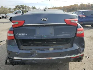 2014 Kia Cadenza Premium with VIN KNALN4D72E5142855, listed as a Copart auction lot 77654804 with 107,216 mi miles and Salvage Title. Bid and sale history available at carsss.com. Image 6.