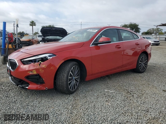 2024 BMW 2 Series 228i with VIN WBA53AK07R7N70515, listed as a Copart auction lot 55570055 with 8,314 mi miles and Salvage title. Bid and sale history available at DreamBid. Image 1.