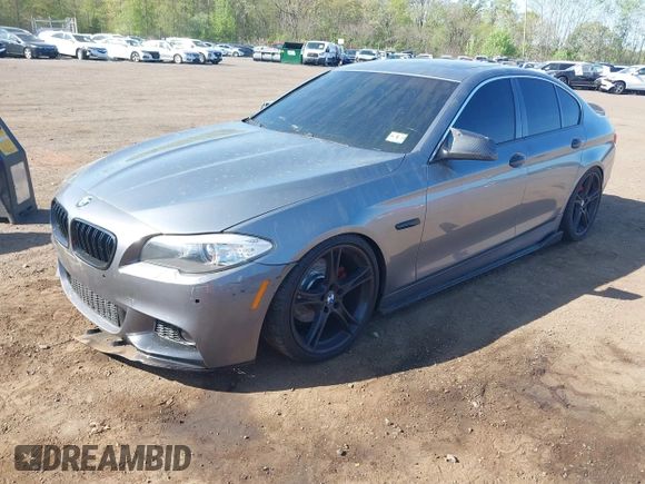2011 BMW 5 Series 528i with VIN WBAFR1C51BC740751, listed as a IAAI auction lot 42143205 with 187,607 mi miles and . Bid and sale history available at carsss.com. Image 2.