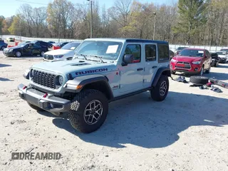 2024 Jeep Wrangler Rubicon with VIN 1C4PJXFG5RW268447, listed as a IAAI auction lot 41887497 with 3,005 mi miles. Bid and sale history available at carsss.com. Image 2.