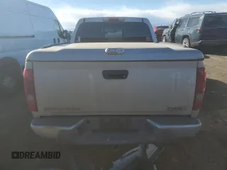 2006 GMC Canyon SLE1 with VIN 1GTDT136668219120, listed as a Copart auction lot 43294515 with 135,794 mi miles and Salvage Title. Bid and sale history available at carsss.com. Image 6.