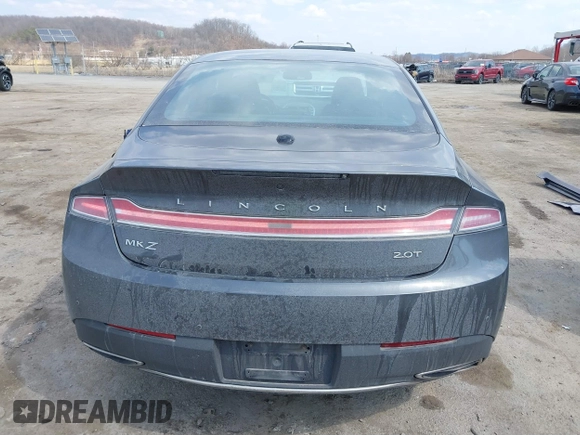2017 Lincoln MKZ Select with VIN 3LN6L5C9XHR614571, listed as a IAAI auction lot 41785682 with 124,941 mi miles. Bid and sale history available at carsss.com. Image 17.