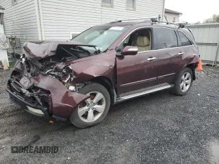 2010 Acura MDX Technology with VIN 2HNYD2H44AH510384, listed as a Copart auction lot 51701535 with 200,790 mi miles and Salvage Title. Bid and sale history available at DreamBid. Image 1.