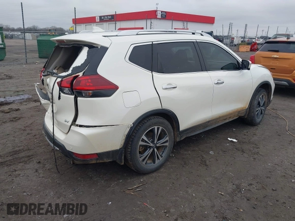 2019 Nissan Rogue SV with VIN JN8AT2MT4KW263267, listed as a IAAI auction lot 41155792 with 106,668 mi miles. Bid and sale history available at carsss.com. Image 4.