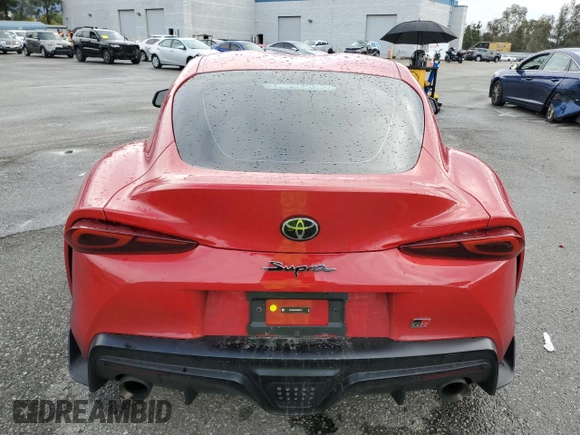 2024 Toyota Supra 3.0 with VIN WZ1DB0G08RW067779, listed as a Copart auction lot 47695915 with Not provided miles and Salvage title. Bid and sale history available at DreamBid. Image 6.