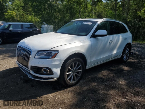 2017 Audi Q5 with VIN WA1V2AFP9HA035193, listed as a Copart auction lot 62056575 with 99,296 mi miles and Clean title. Bid and sale history available at DreamBid. Image 1.