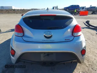 2013 Hyundai Veloster Turbo with VIN KMHTC6AE6DU162372, listed as a IAAI auction lot 41481820 with 105,650 mi miles and . Bid and sale history available at DreamBid. Image 16.